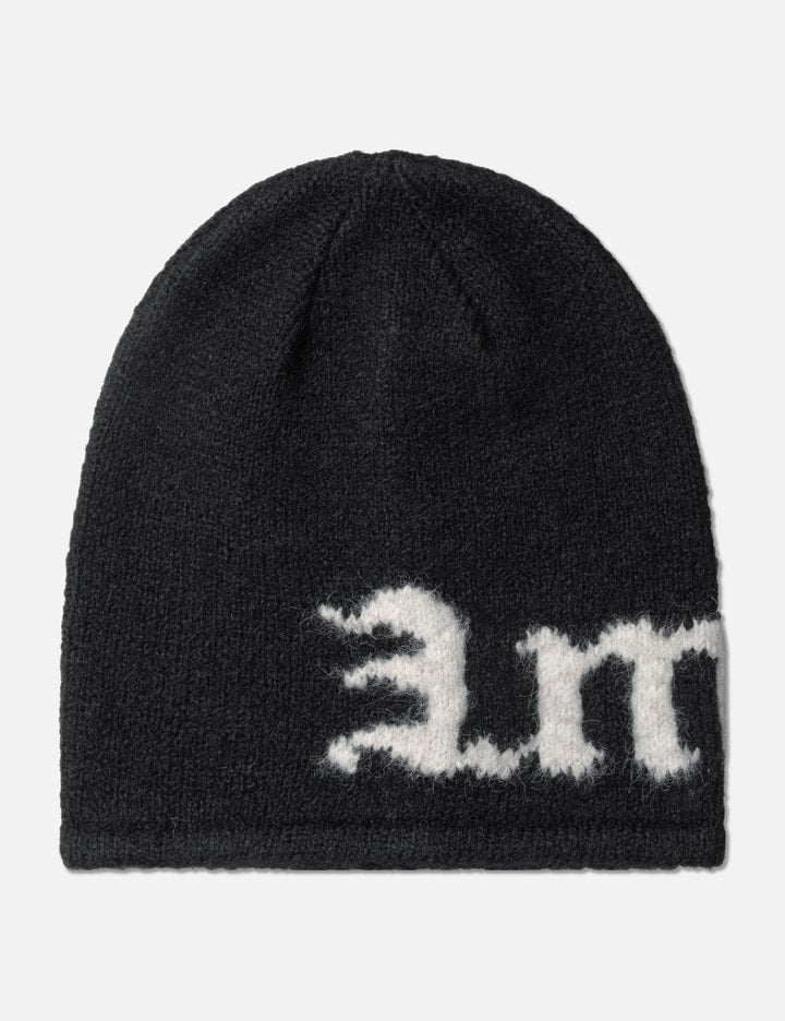 Gothic Name Knit Beanie