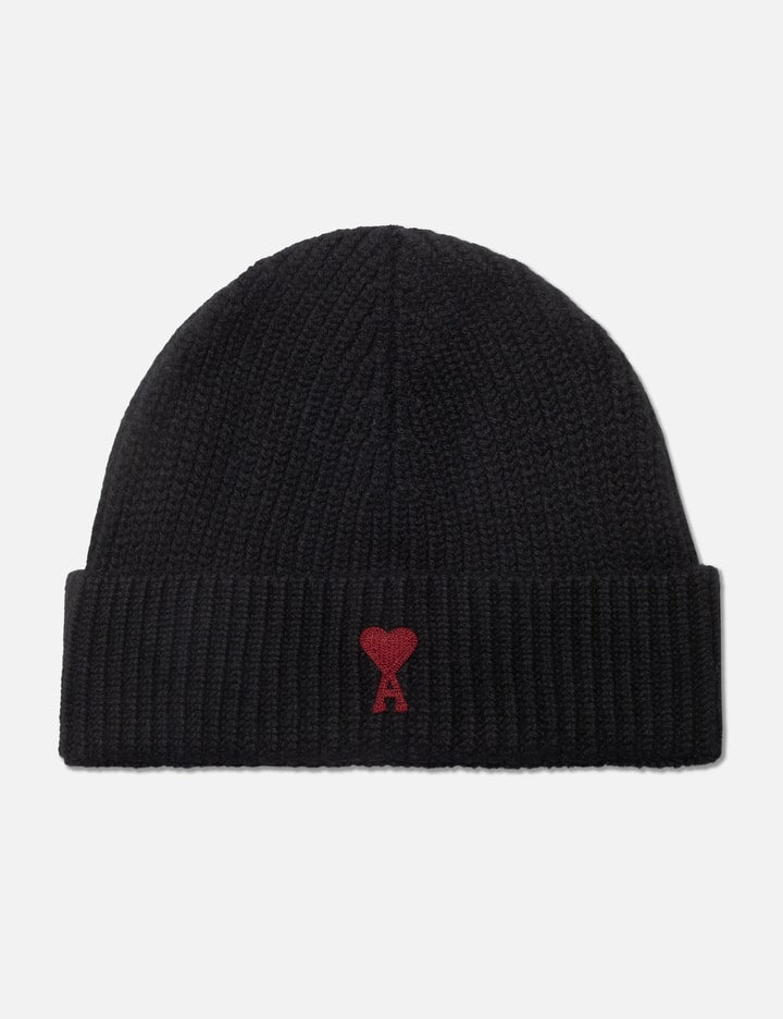 Ami Paris Red ADC Beanie