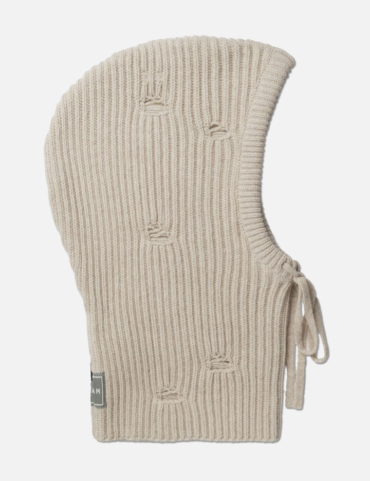 Distressed Wool Balaclava