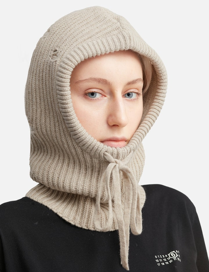 Distressed Wool Balaclava