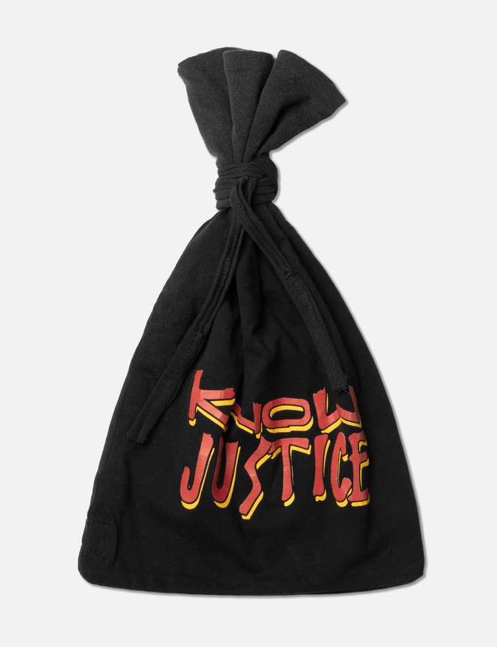 Know Justice Know Peace Aged Tie Skully