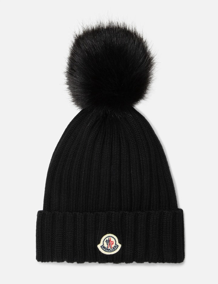Wool Beanie with Pom Pom