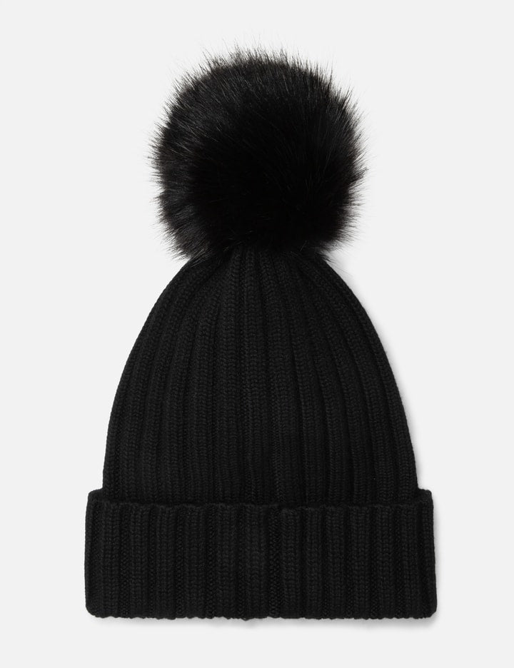 Wool Beanie with Pom Pom