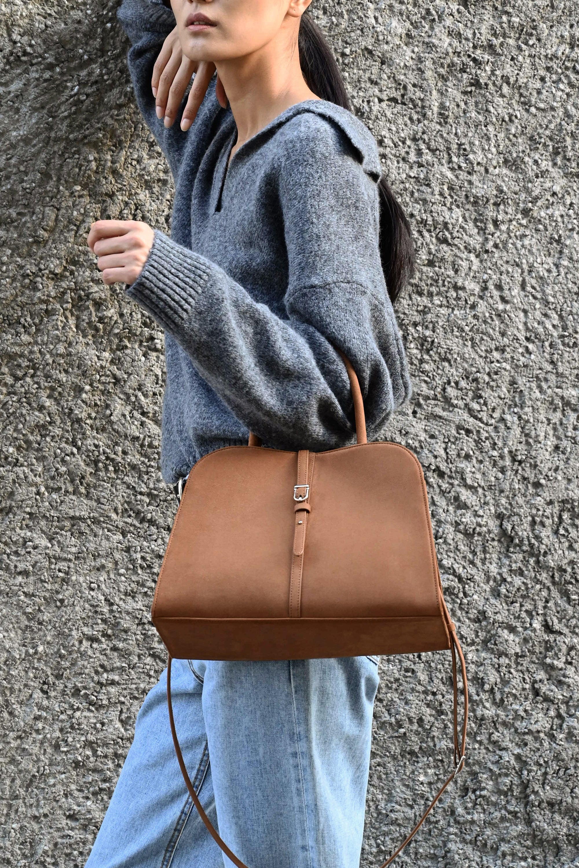 BLANC MEDIUM SUEDE