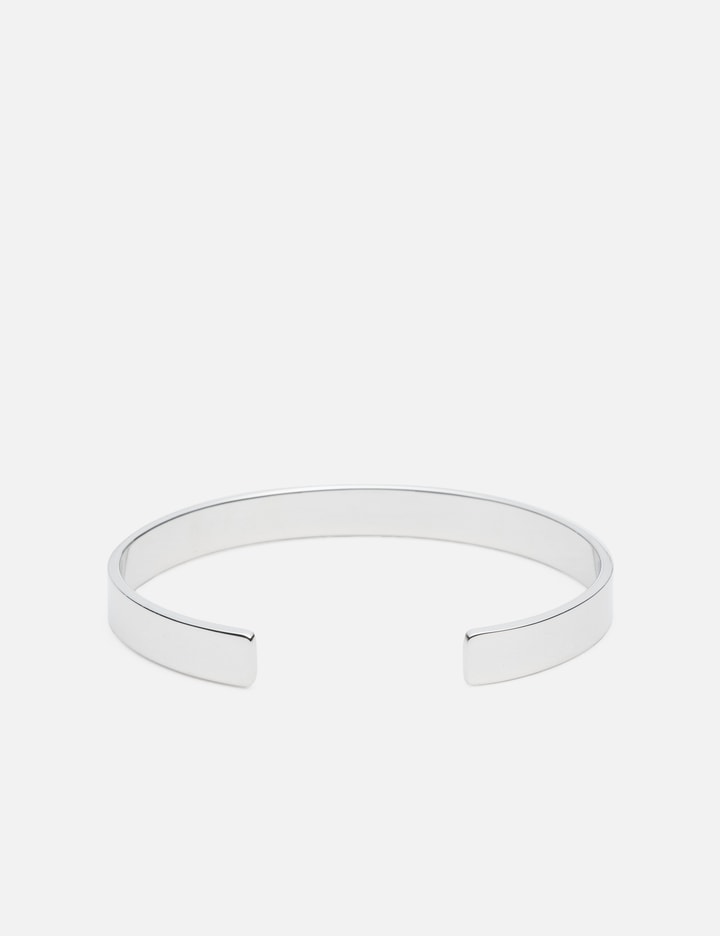 Numeric Minimal Signature Cuff Bracelet