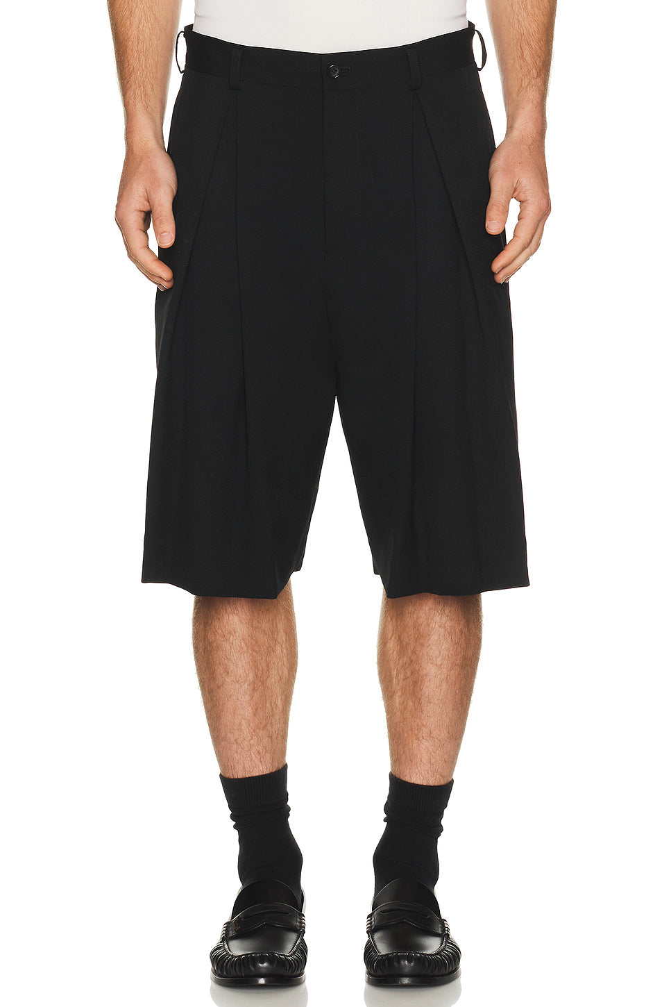 Wool Tailored Shorts