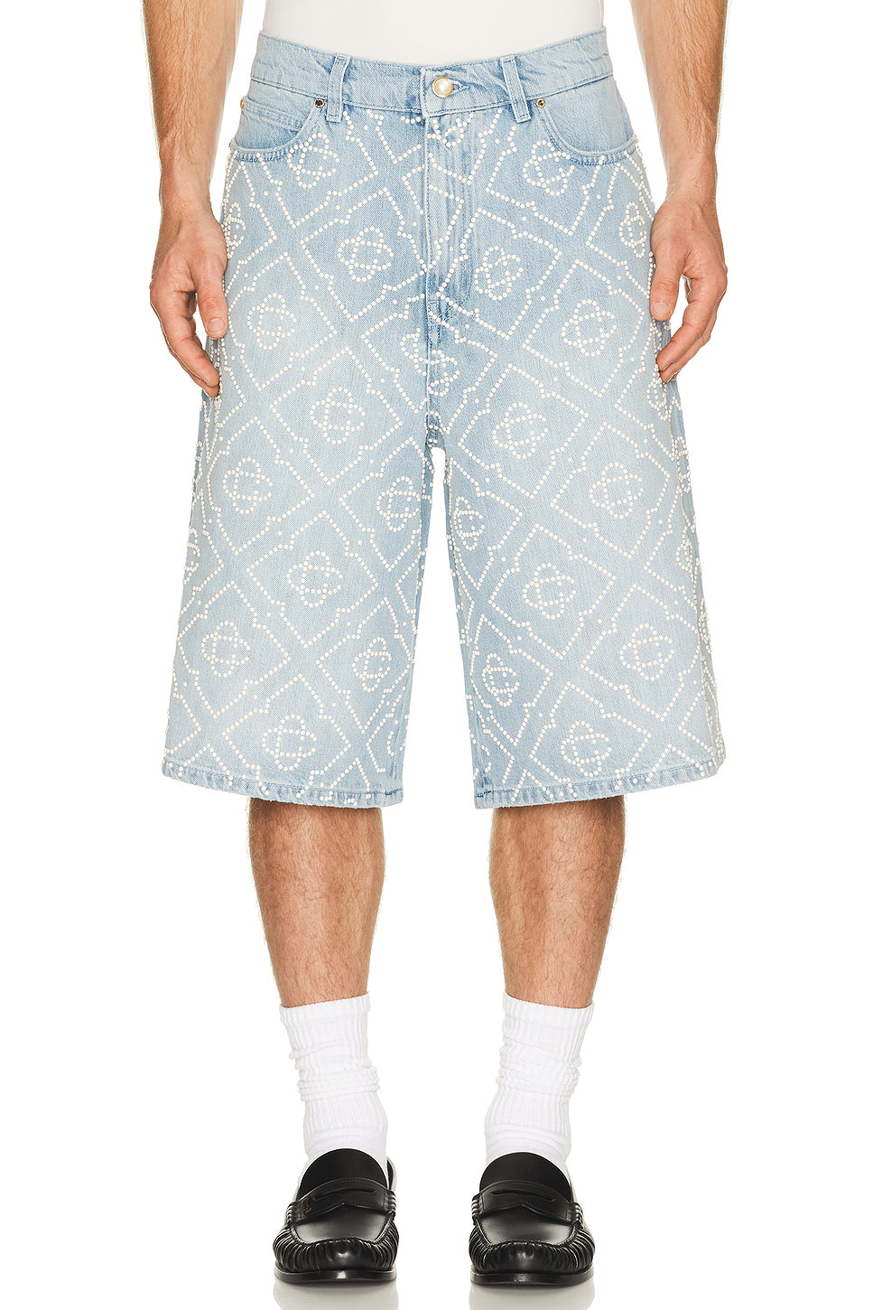 Pearl Denim Shorts