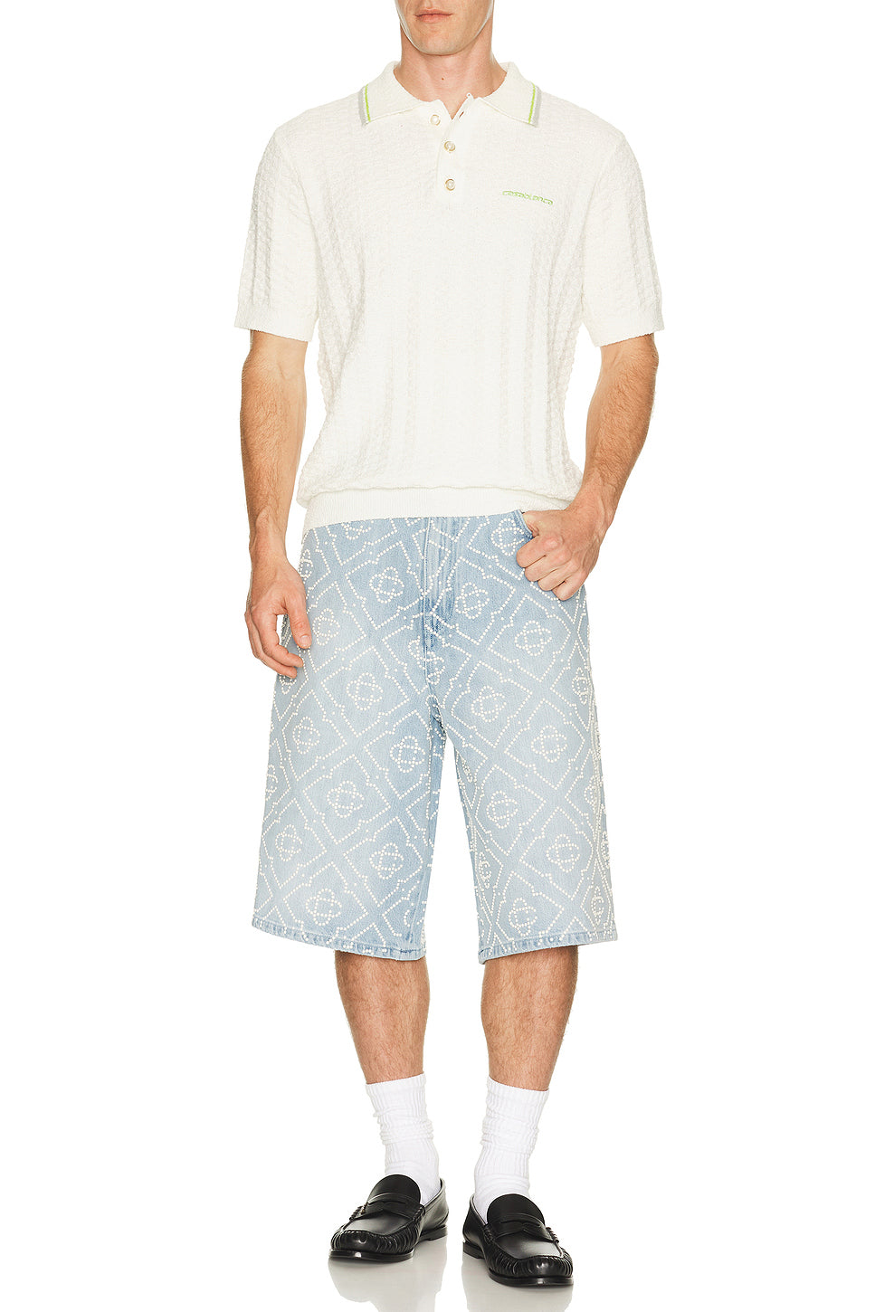 Pearl Denim Shorts