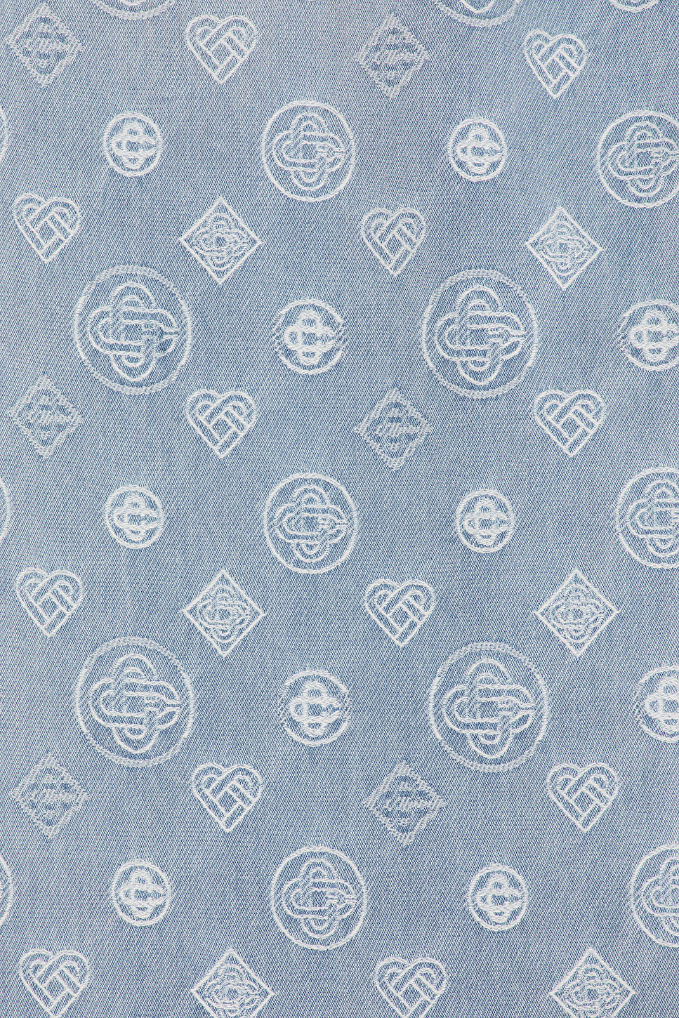 Relaxed Fit Monogram Jeans
