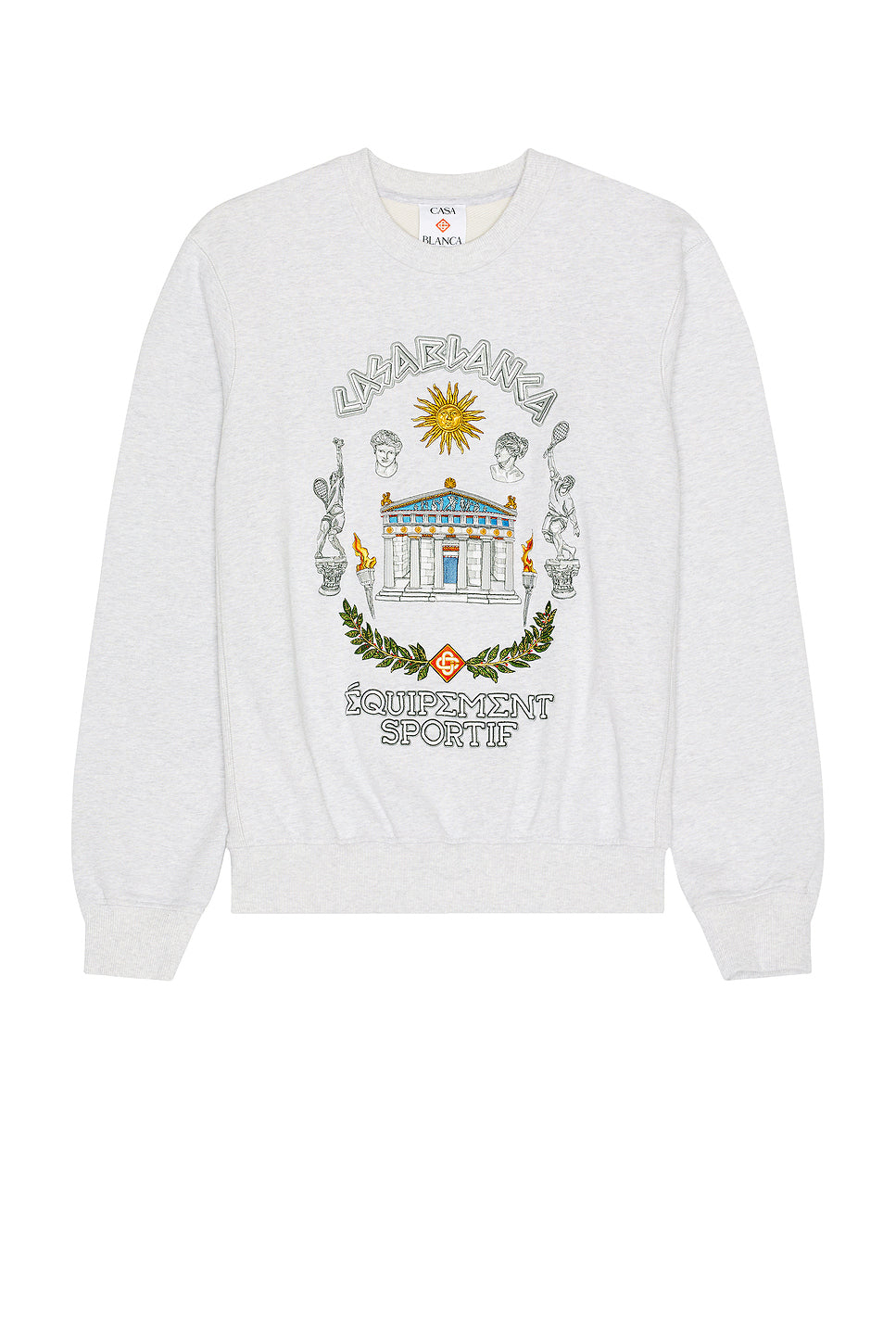 Le Temple Du Sport Embroidered Sweatshirt