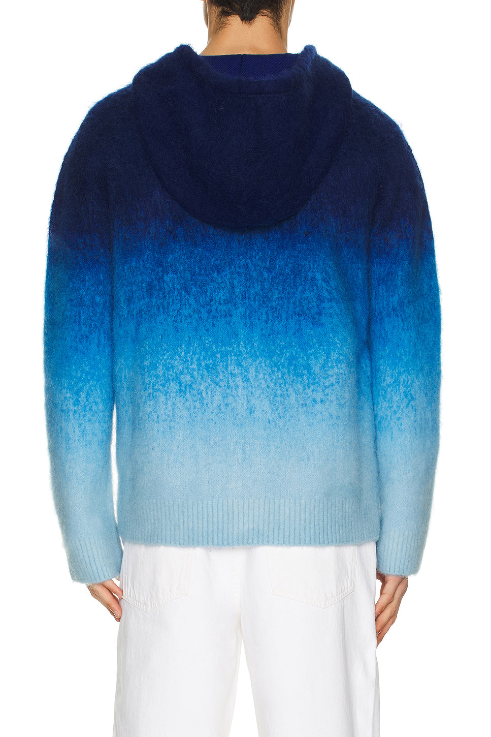 Gradient Mohair Hoodie
