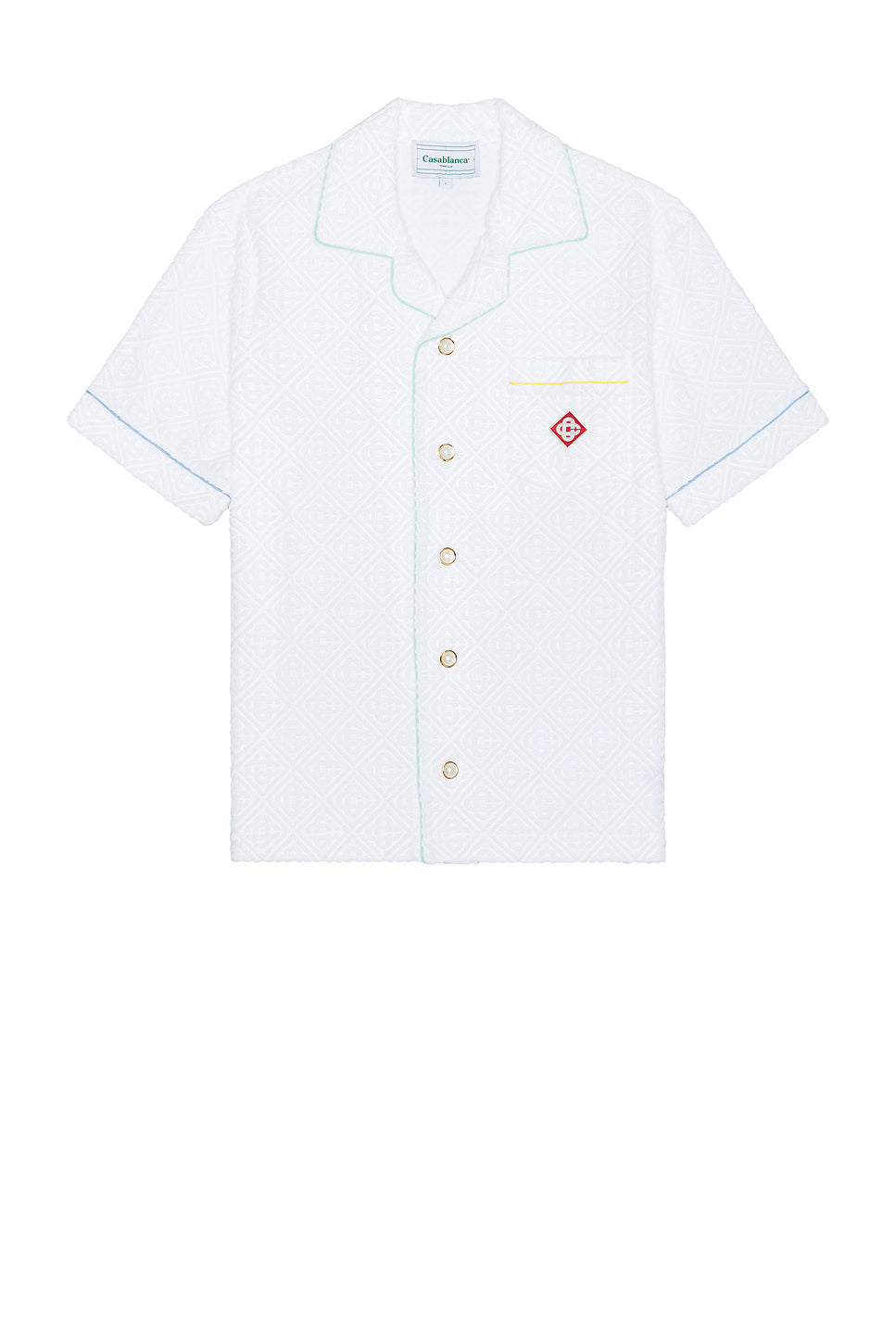 Towelling Short Sleeve Shirt