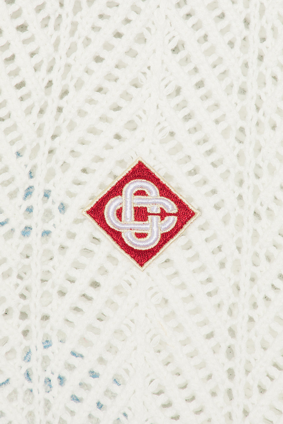 Sporty Faux Crochet Shirt