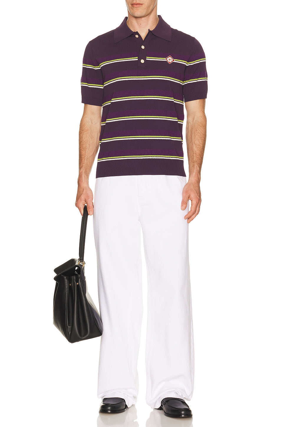 Stripe Polo Shirt