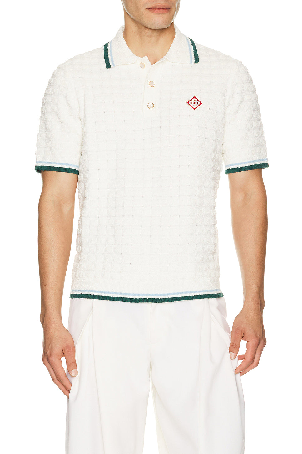 Boucle Short Sleeve Polo
