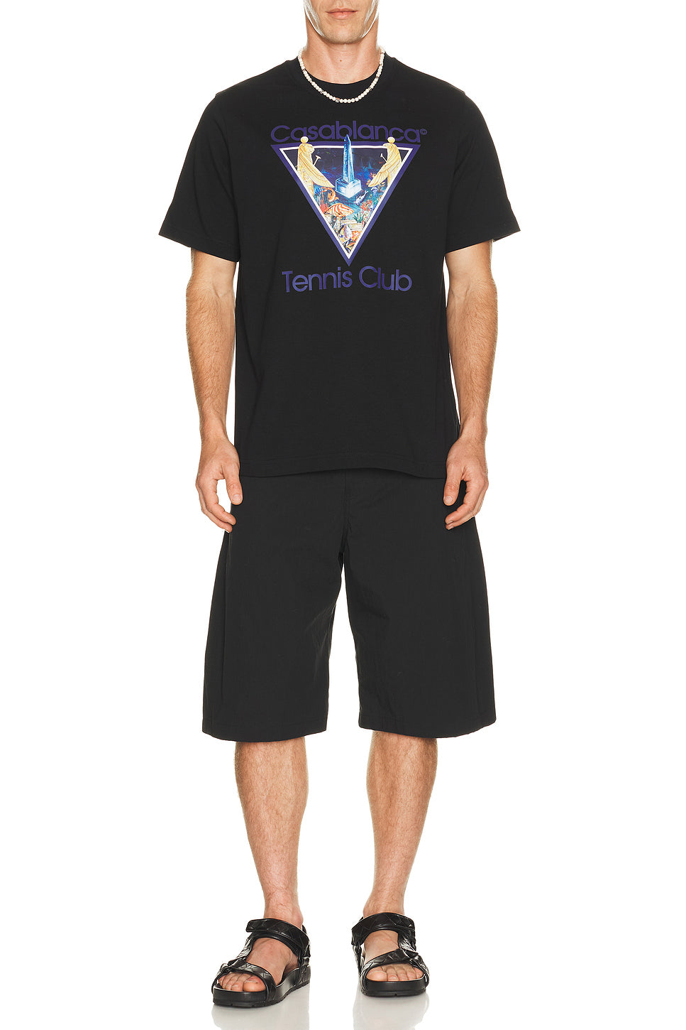 Monde Perdu Tennis Club Icon Printed Classic T-shirt