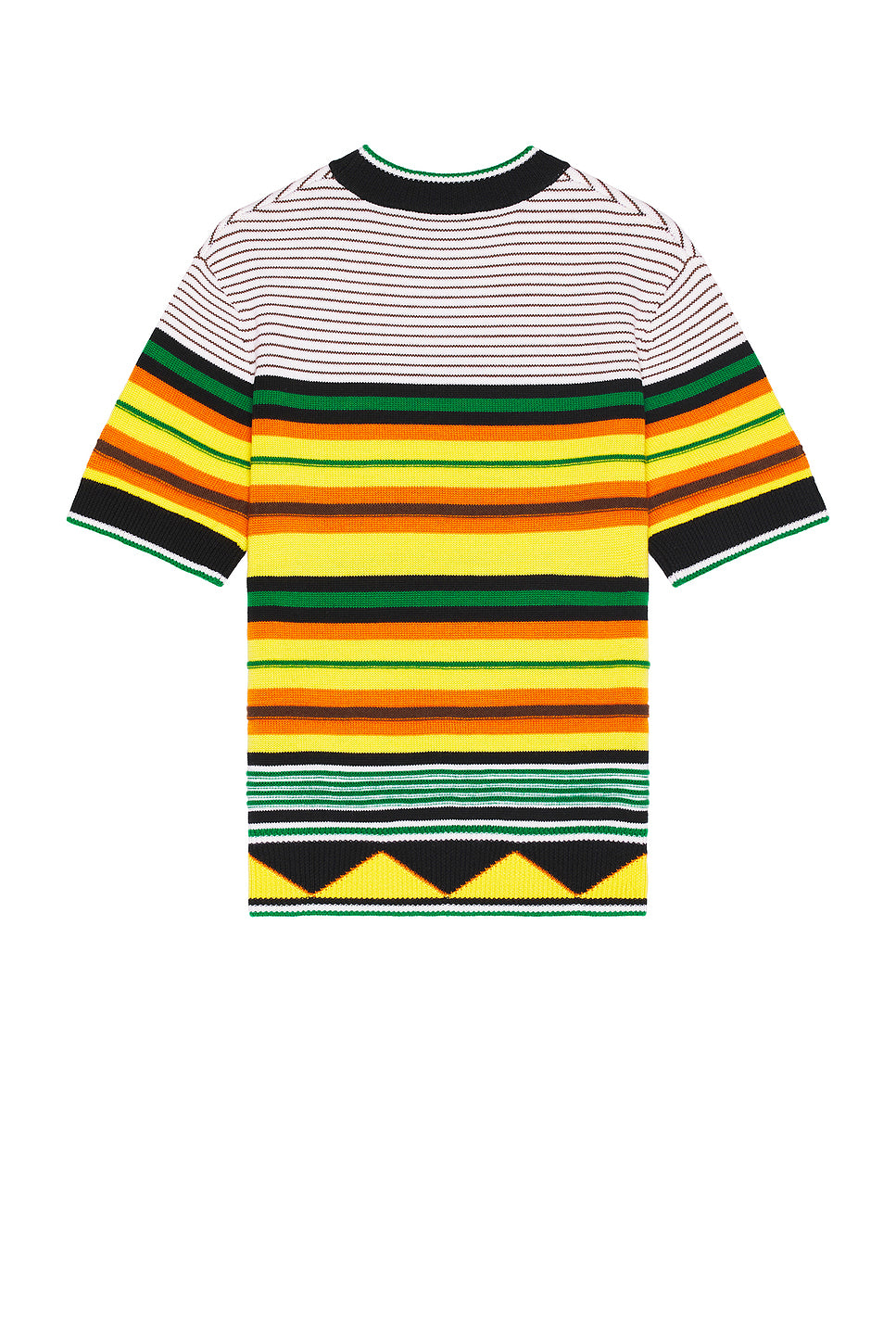 Knitted Wool Striped Tee