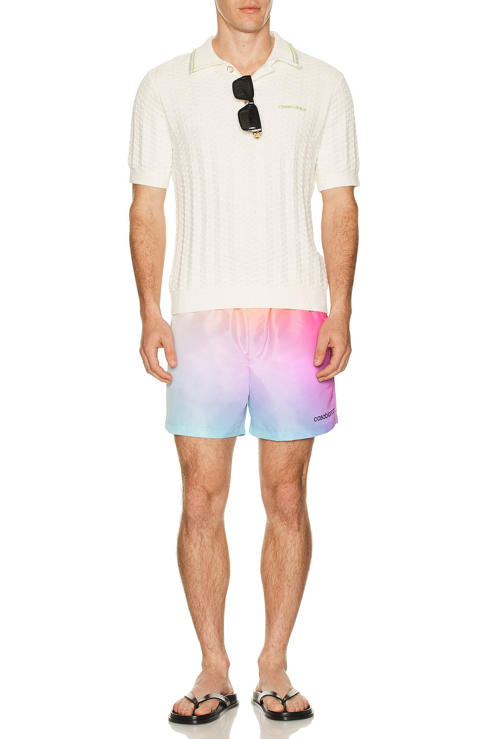 Gradient Printed Swim Shorts