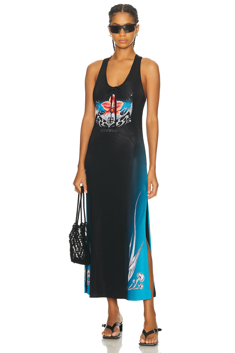 Slinky Jersey Blade Dress