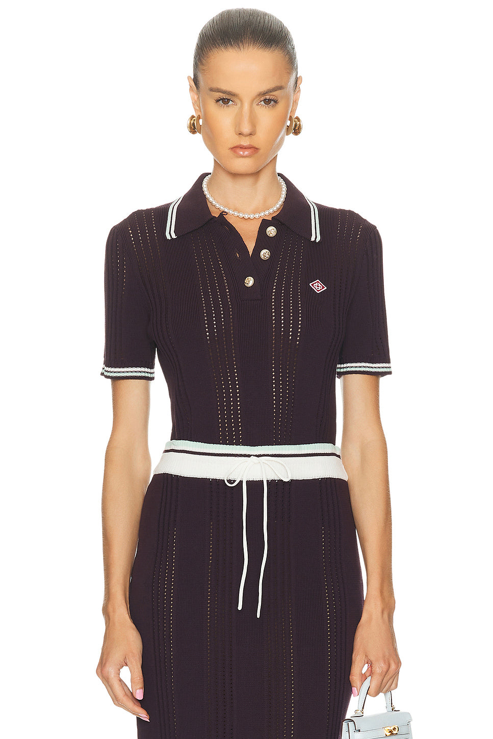 Short Sleeve Polo Top