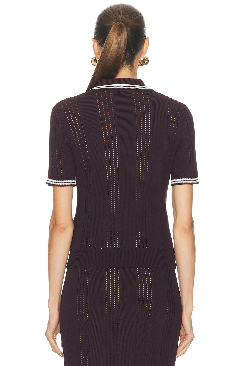 Short Sleeve Polo Top