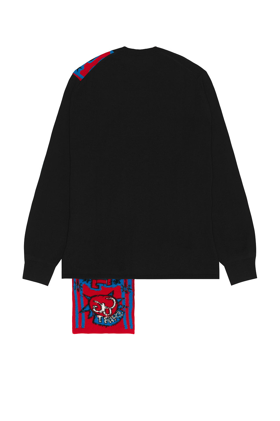 Intarsia Pullover Sweater