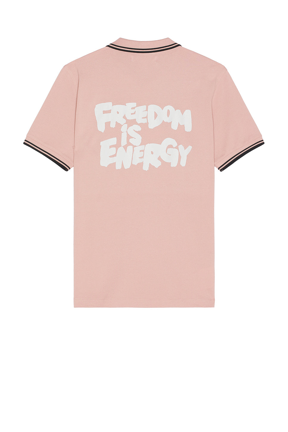x FRED PERRY FREEDOM is ENERGY Polo
