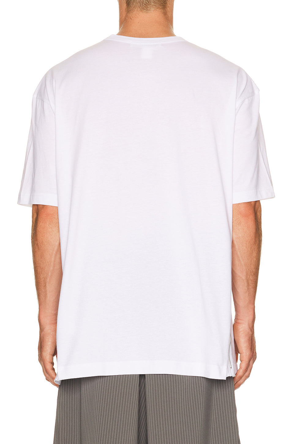 Oversized Double Zipper Tee