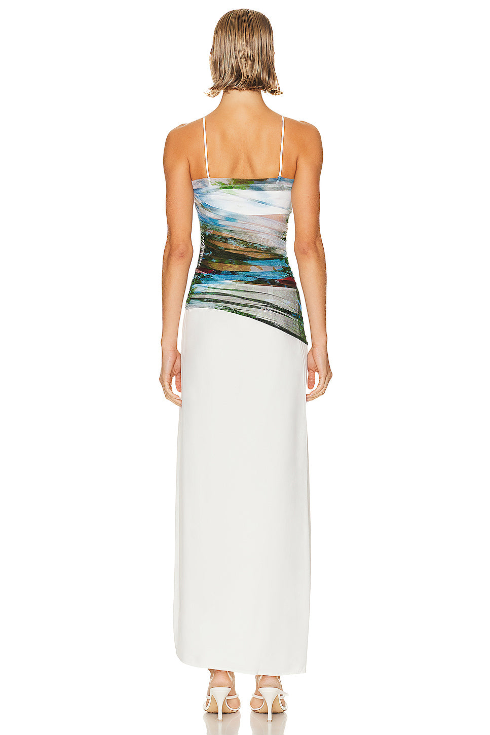 Lucid Sheer Panel Dress