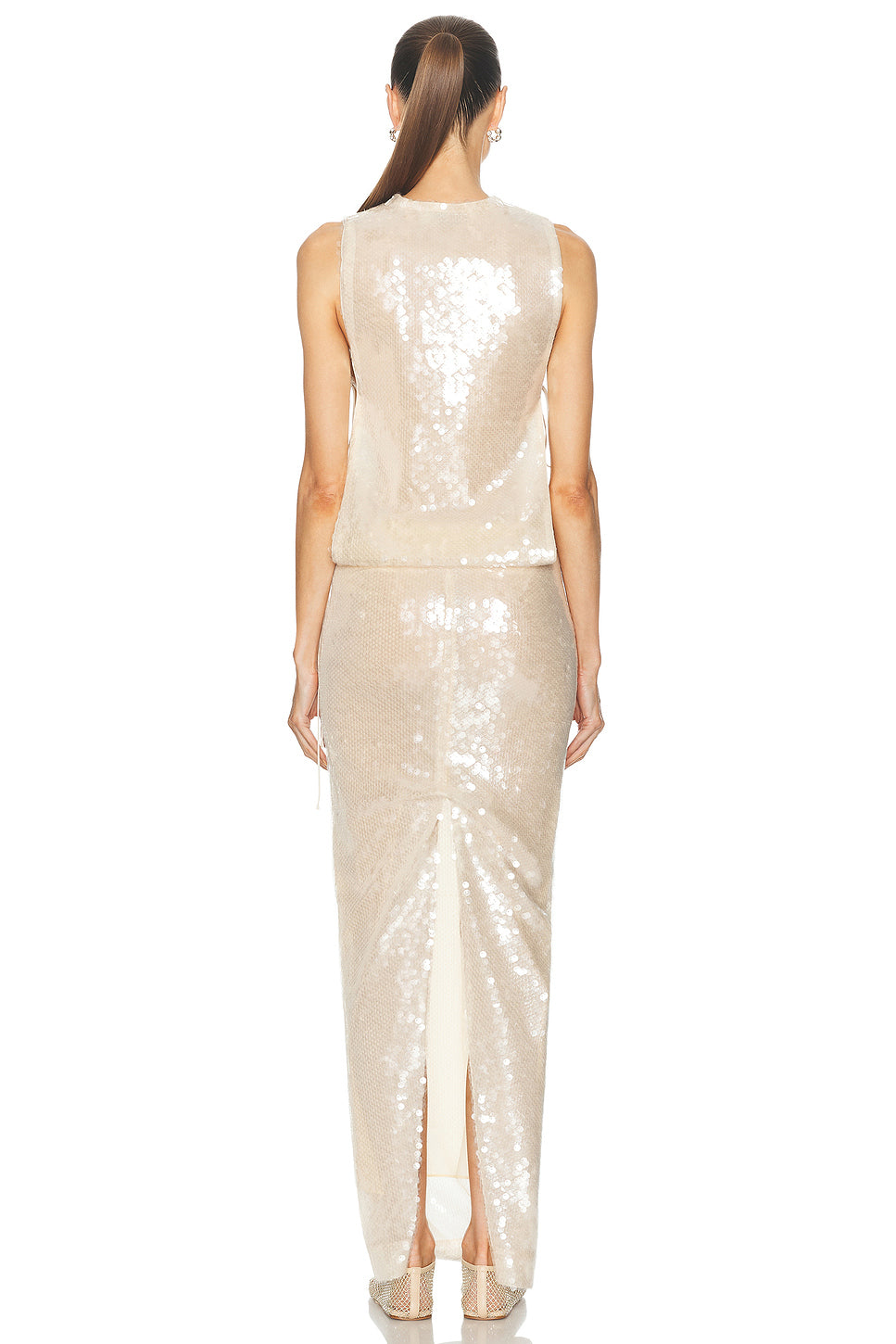 Lucent Sequin Separation Gown