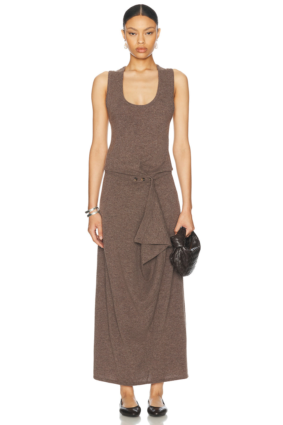 Fasten Cashmere Tank Dress