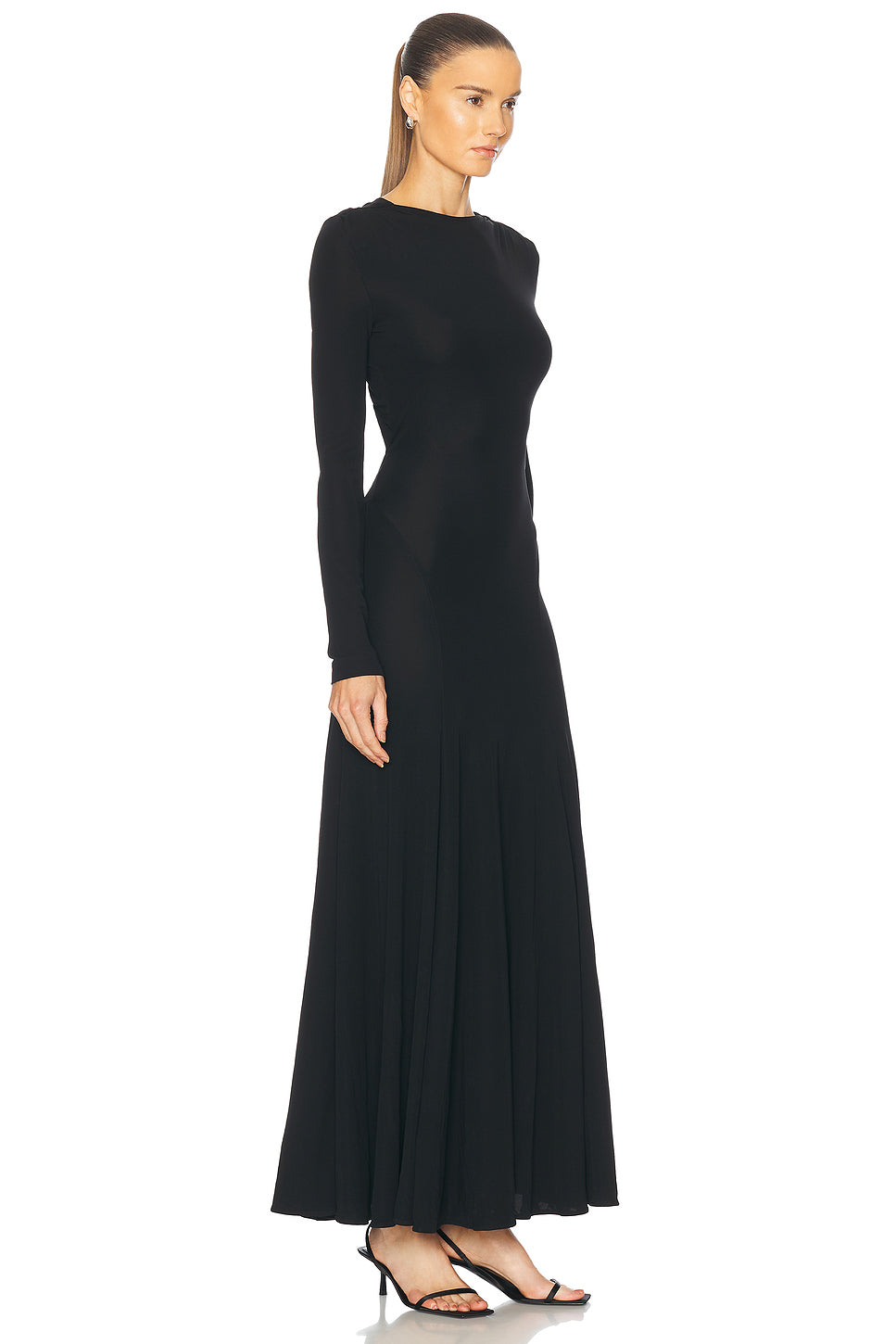 Bezel Quartz Maico Long Sleeve Dress