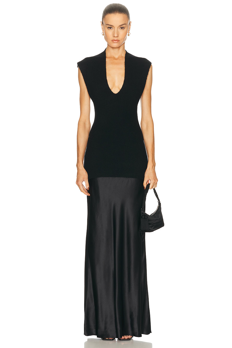 Moulded Scarf Monument Dress