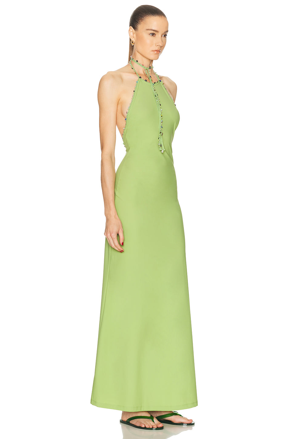 Beach Quartz Halter Lycra Dress