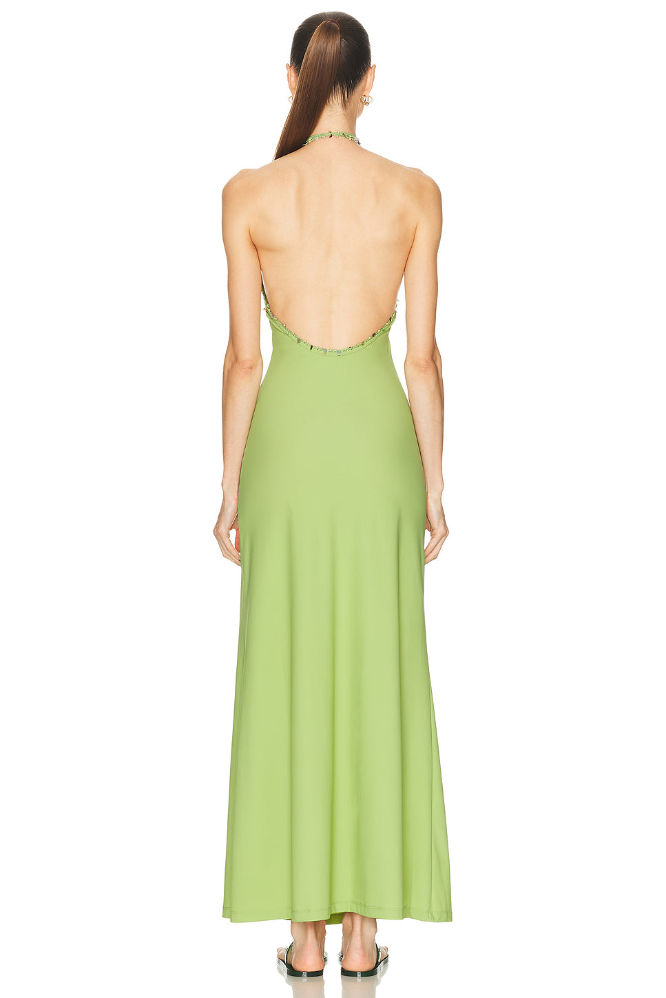 Beach Quartz Halter Lycra Dress