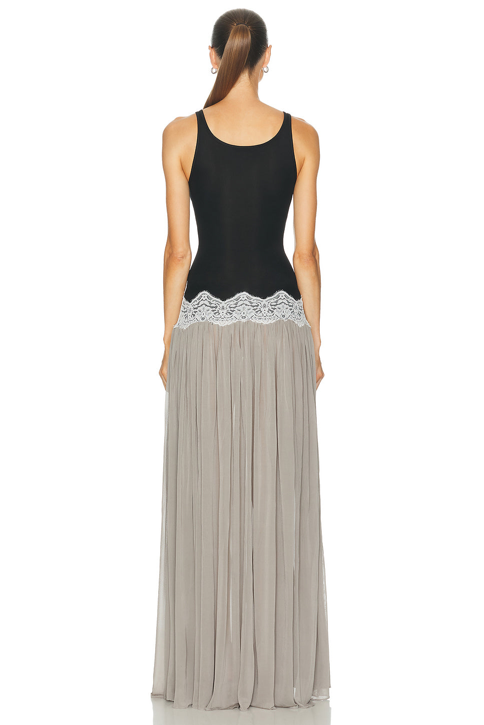 Open Twist Verner Lace Tank Dress