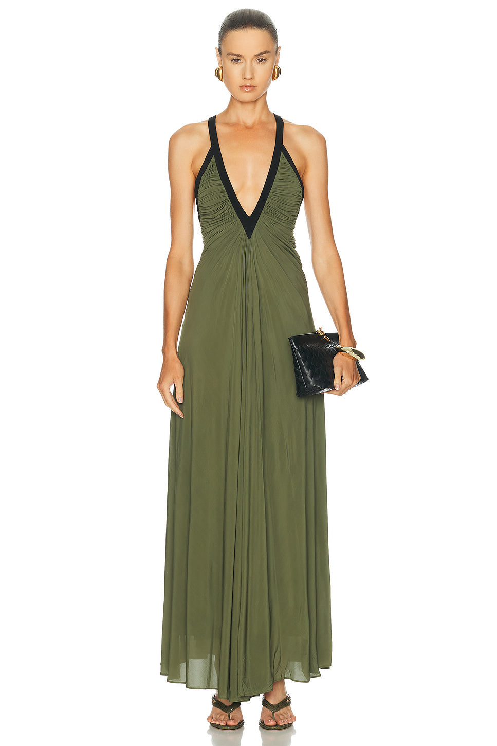 Suspended Jersey Outline Dress