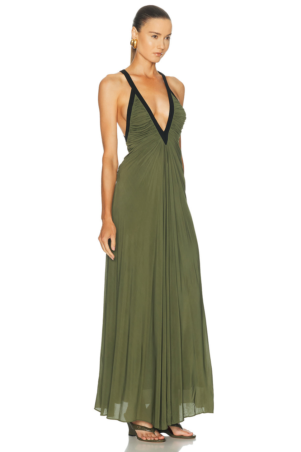 Suspended Jersey Outline Dress