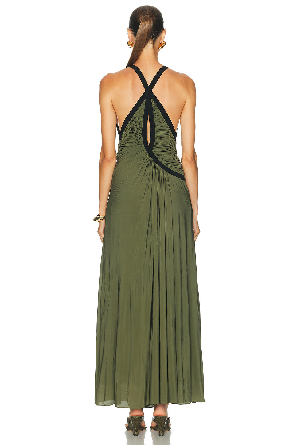 Suspended Jersey Outline Dress