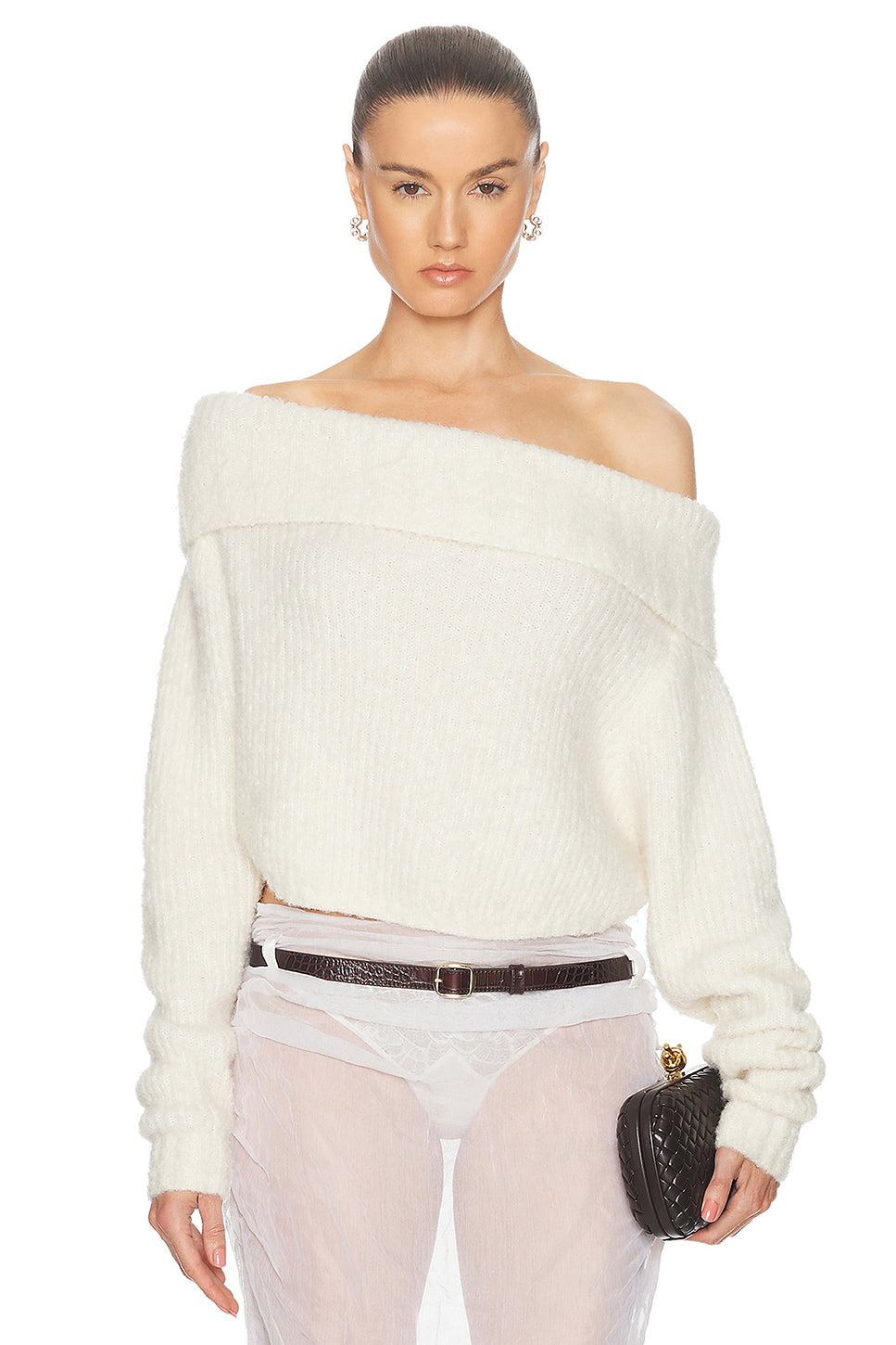 Boucle Knit Shrug