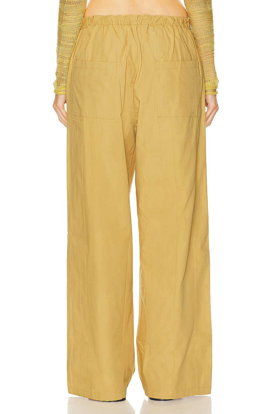 Multi-Panelled Cotton Pant