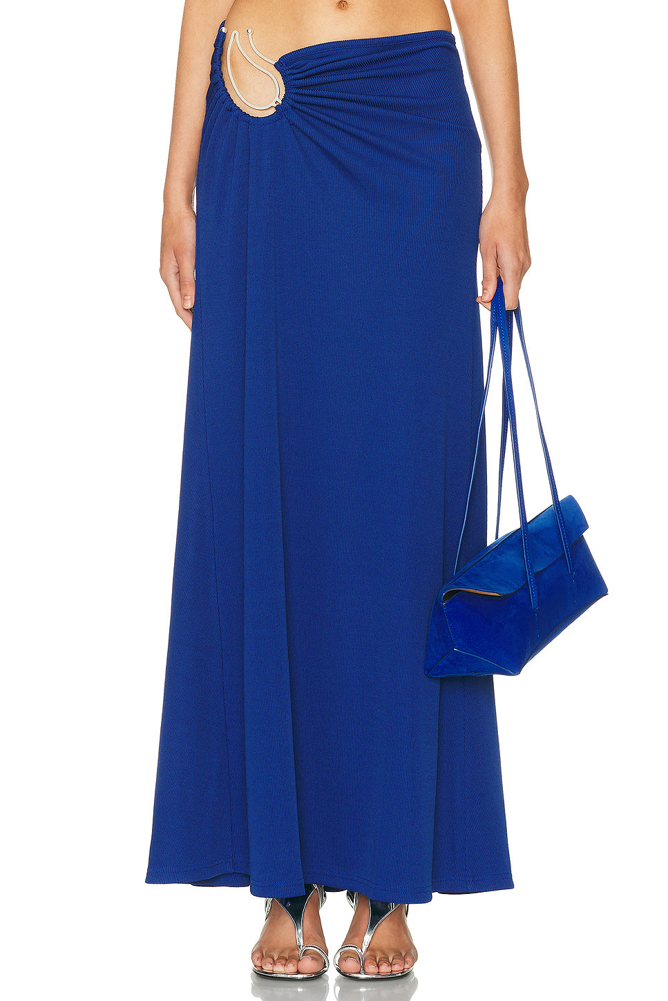 Paisley Ruched Skirt