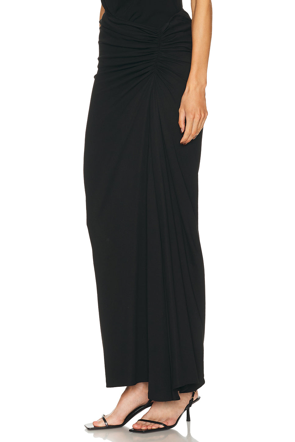 Side Ruched Skirt