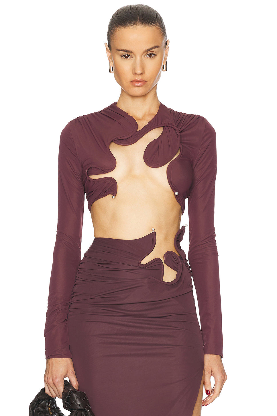 Venus Long Sleeve Crop Top