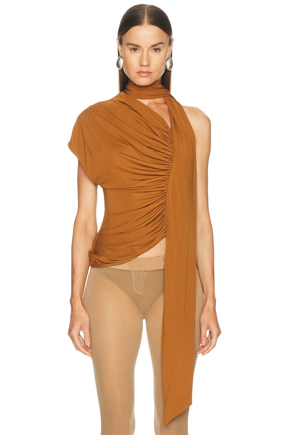 Vienna Jersey Scarf Top