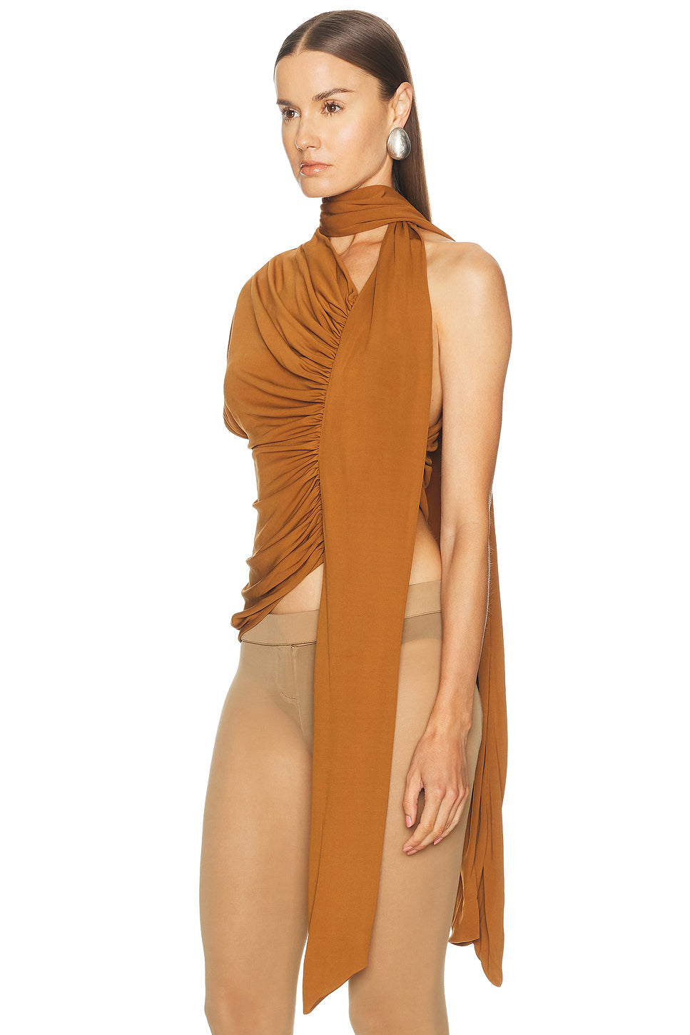 Vienna Jersey Scarf Top