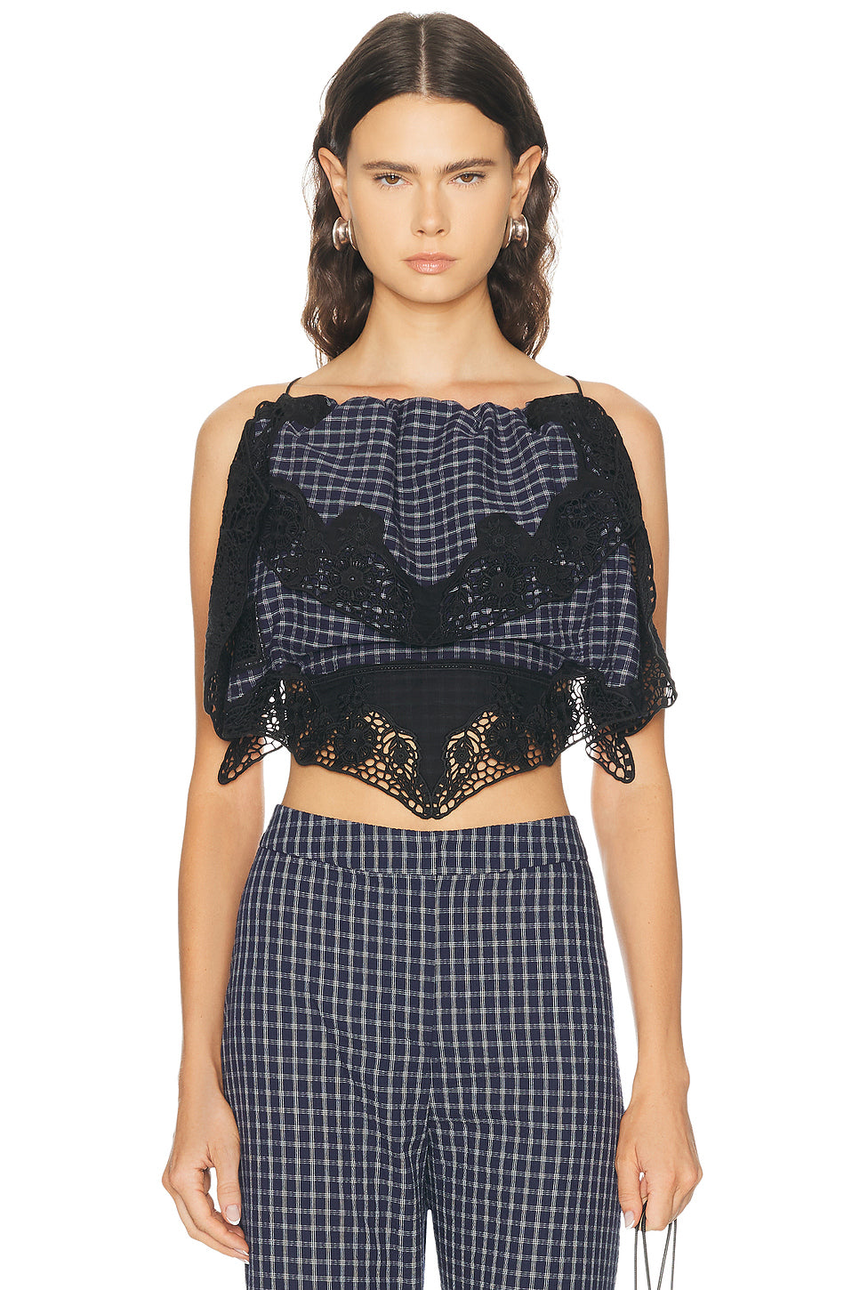 Embroidered Handkerchief Tee