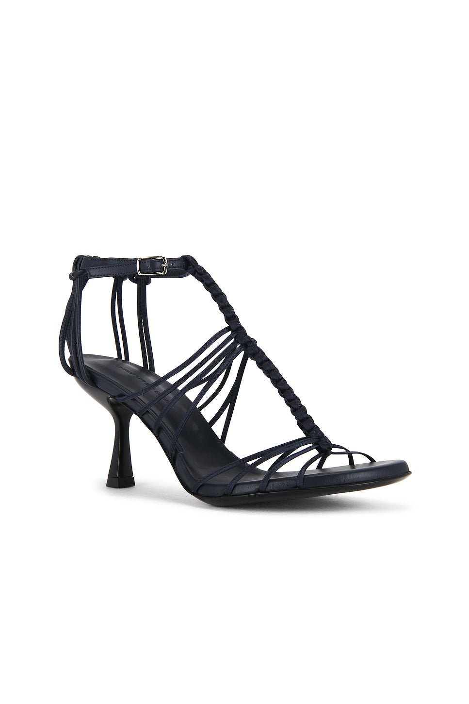 Isla Satin Knotted Sandal