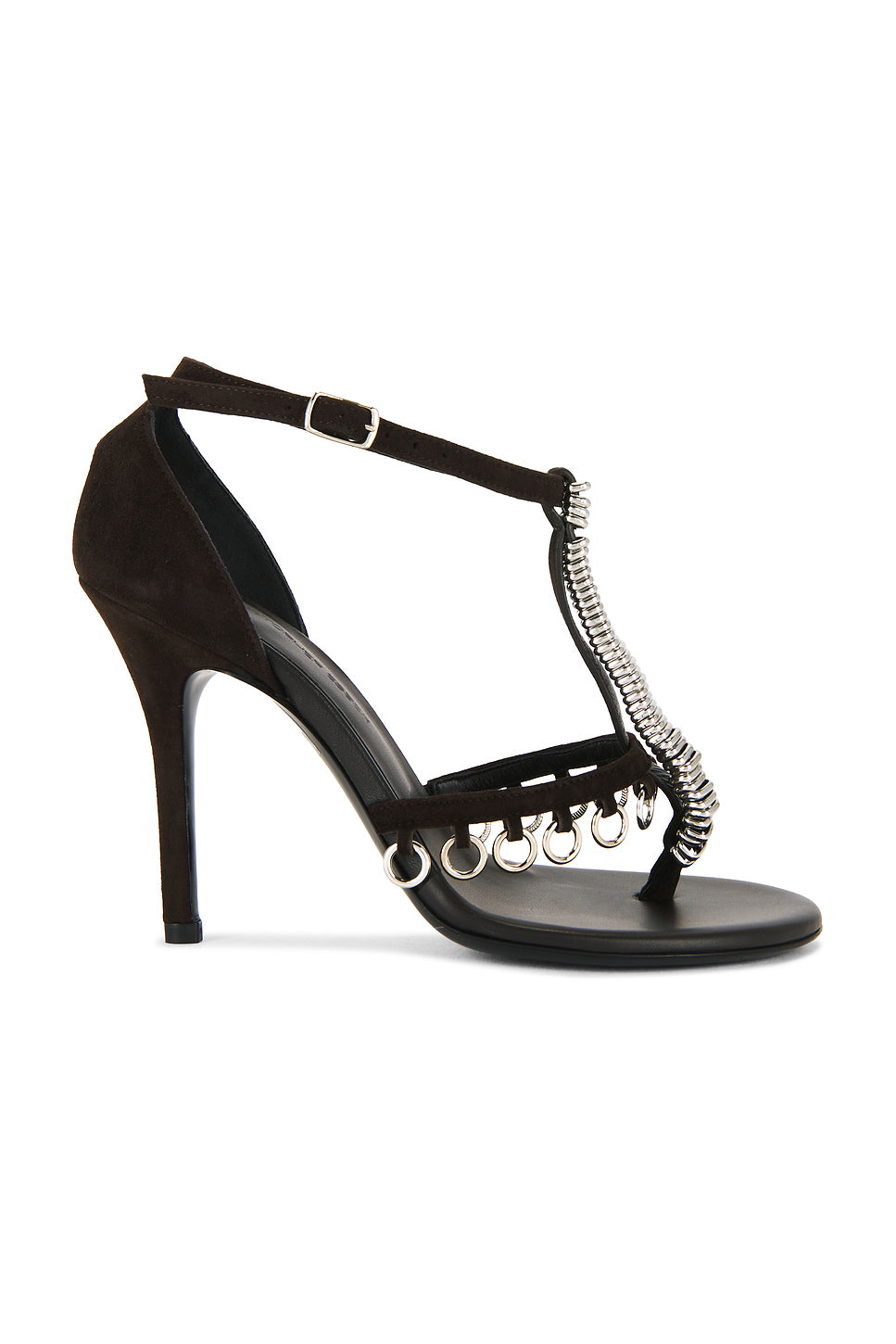 Ludo Pierced Suede Heel