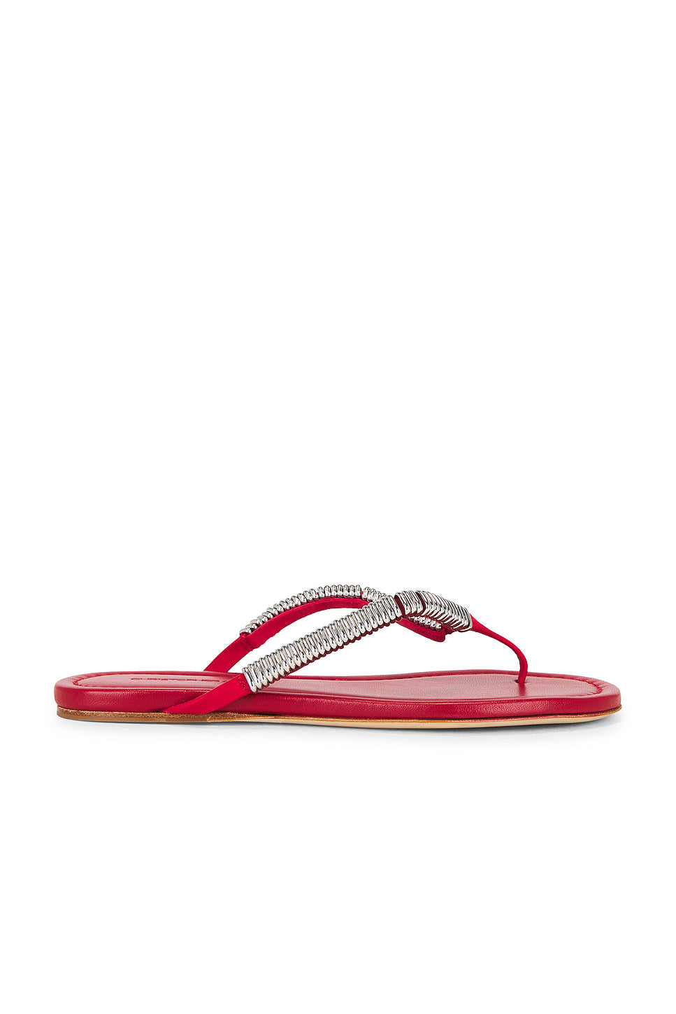 Frida Pierced Suede Flip Flop